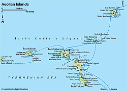 Map of the Aeolian Islands | Think Sicily Map of the Aeolian Islands | Think Sicily