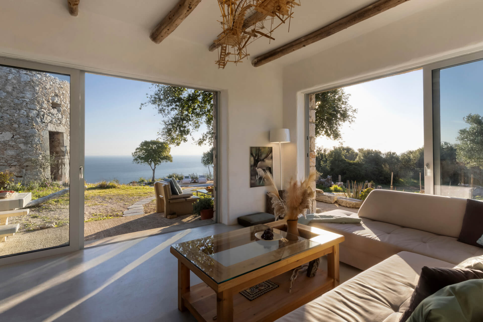Luxury villa in Agios Nikolaos, Zakynthos, for 2 guests, with 1 bedroom, and 1 bathroom, speak to one of...