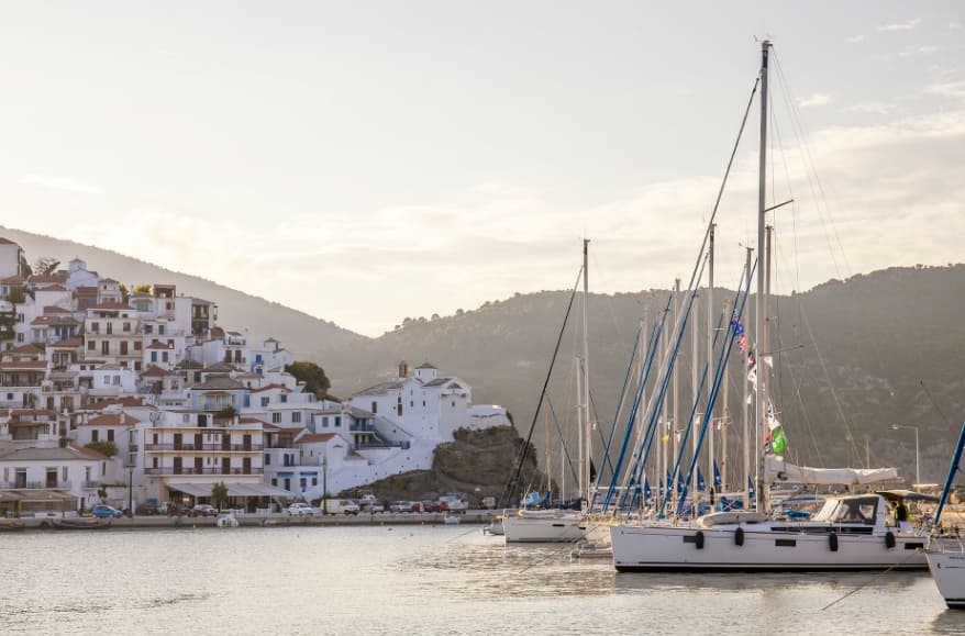 Travel to and around Skopelos
