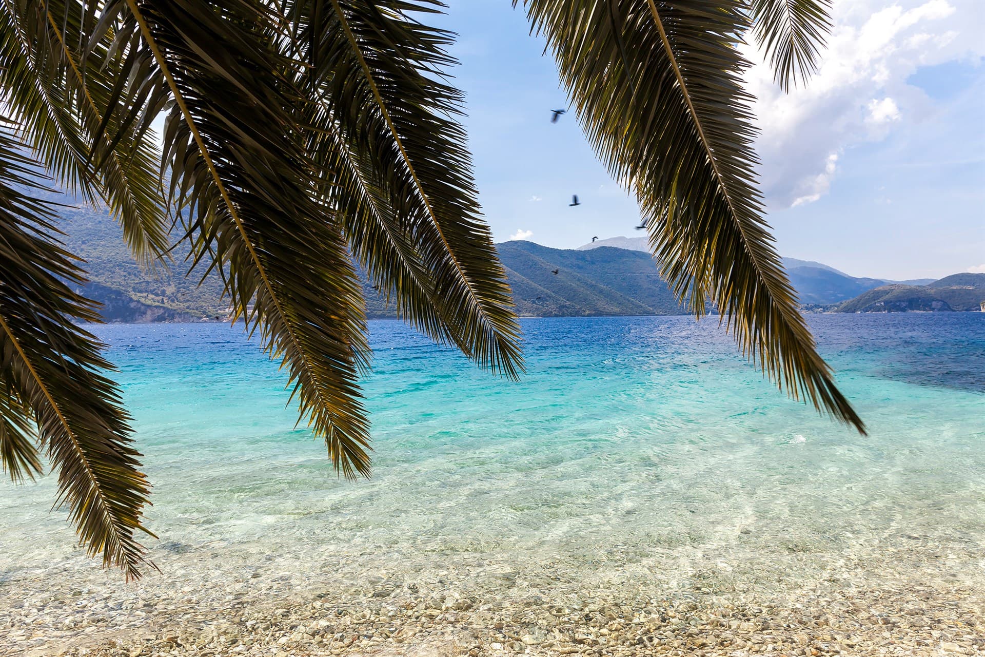 Beaches on Meganissi