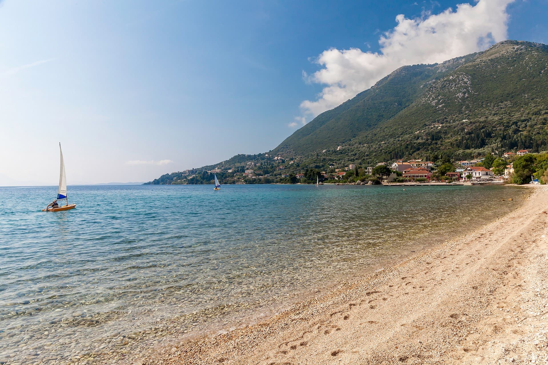 Beaches on Lefkada, Greece