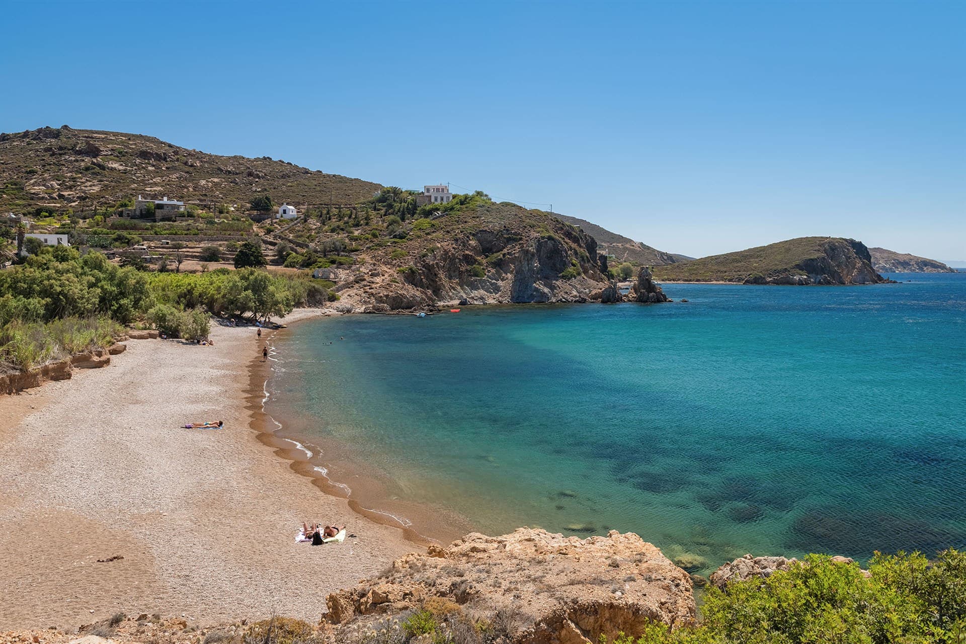 Beaches on Patmos