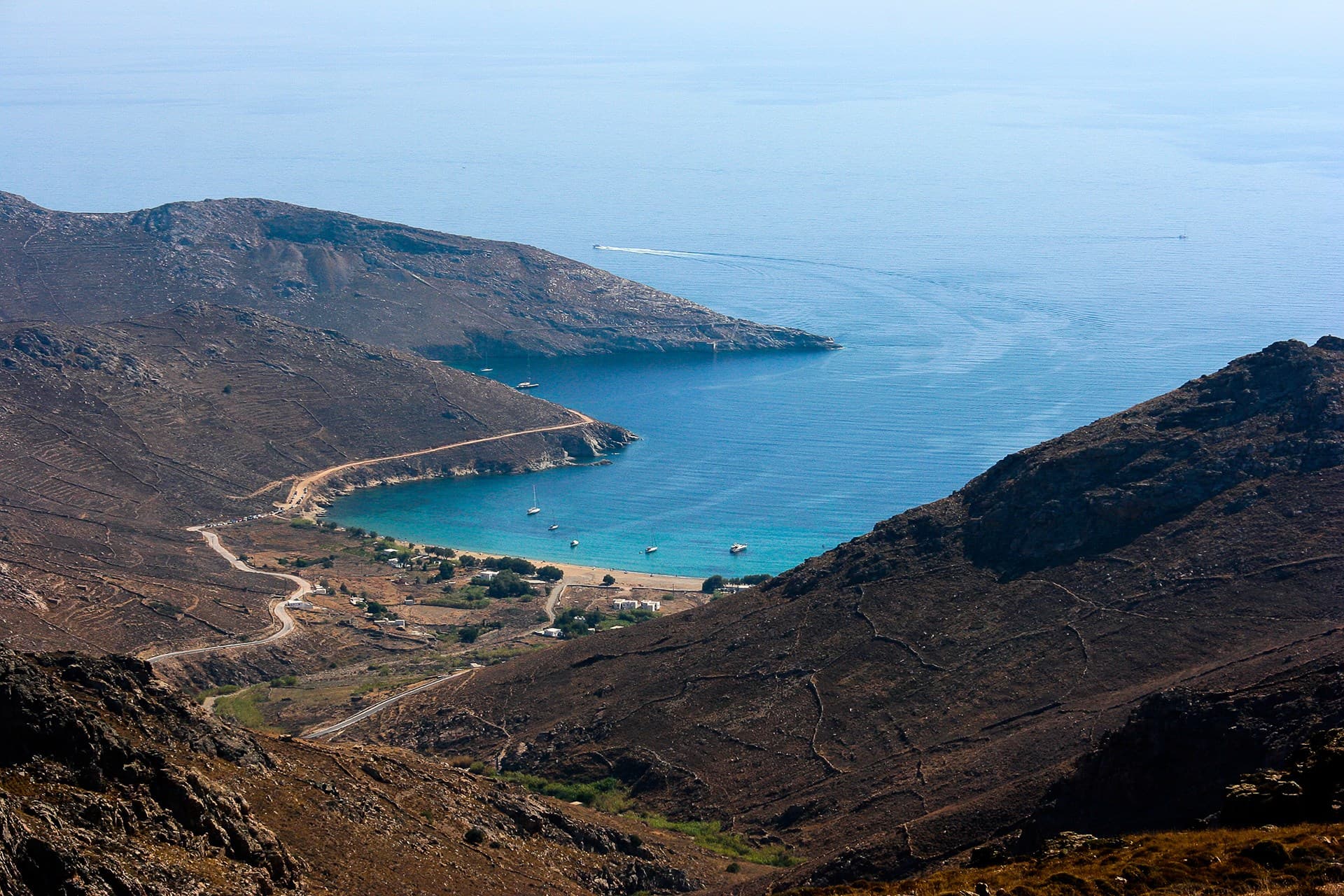 Areas of Serifos