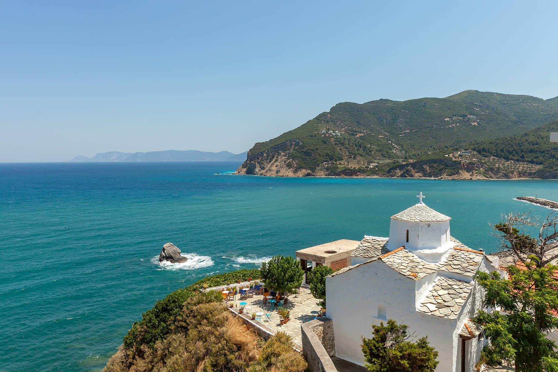 Areas of Skopelos