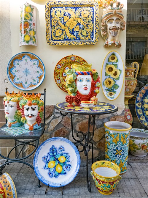 Visiting Caltagirone, Sicily