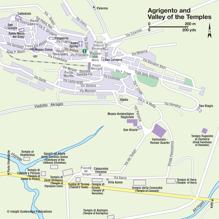 Valley Of The Temples Sicily Map Valley Of The Temples, Agrigento | The Thinking Traveller