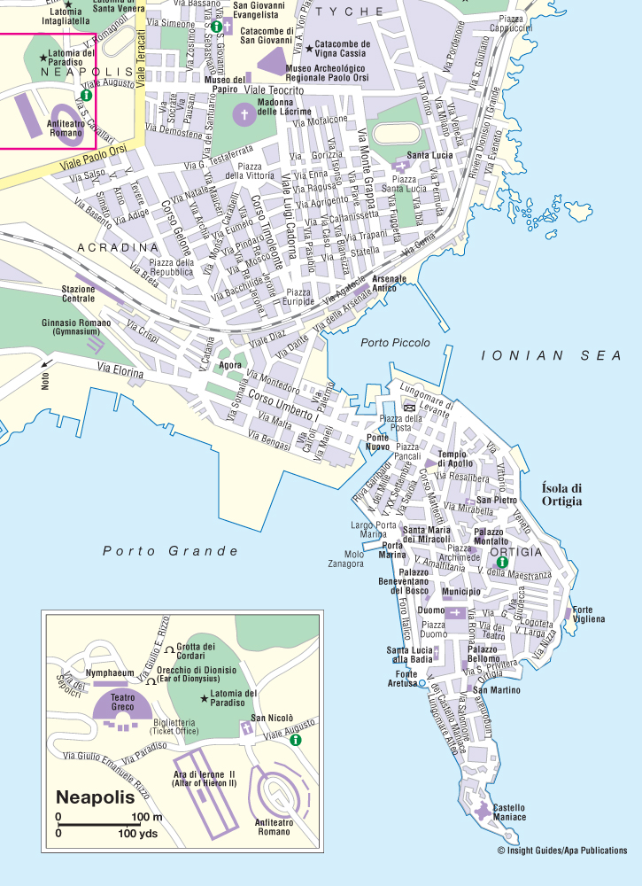 Guide to Sicily Maps of Sicily The Thinking Traveller